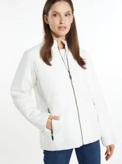Usha Damen leichte Steppjacke in ecru