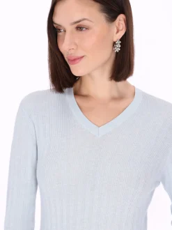 Usha Damen Pullover in blau