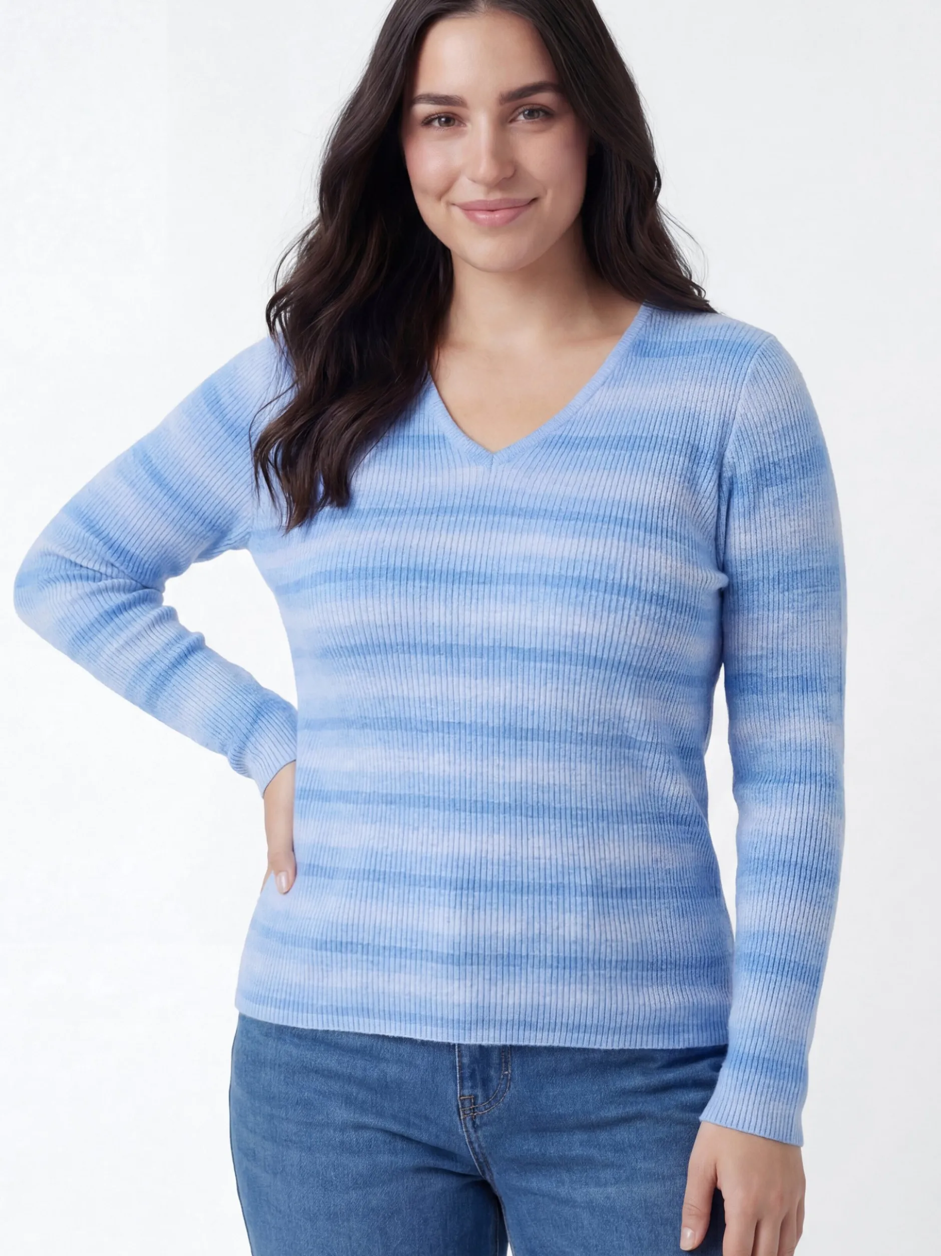 Usha Damen Pullover in blau