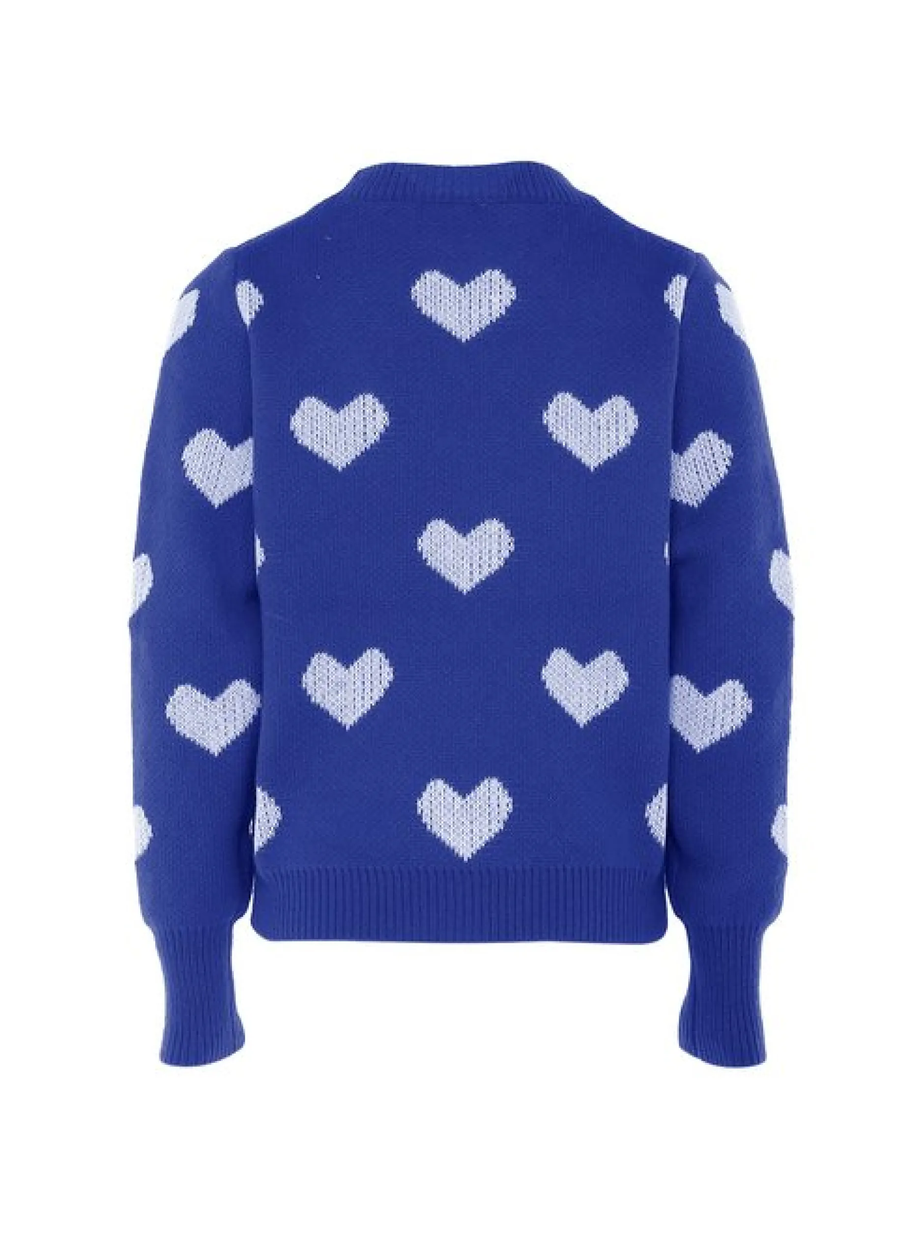 Usha Damen Pullover in blau - Ausschnitt: Rundhals