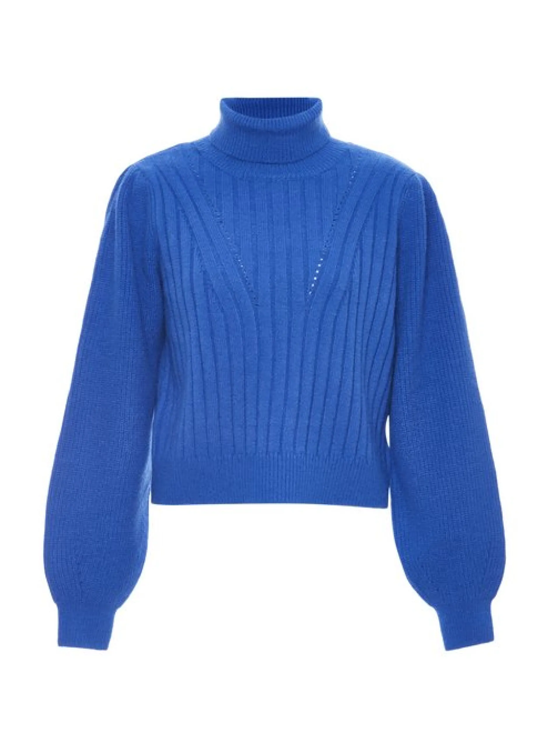 Usha Damen Pullover in blau - Ausschnitt: Rundhals
