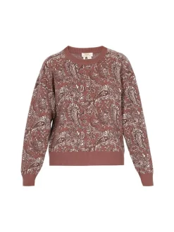 Usha Damen Pullover in camel - Ausschnitt: Rundhals