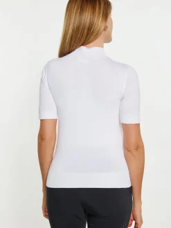 Usha Damen Pullover in ecru - Ausschnitt: ohne Kragen