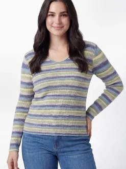 Usha Damen Pullover in gelb