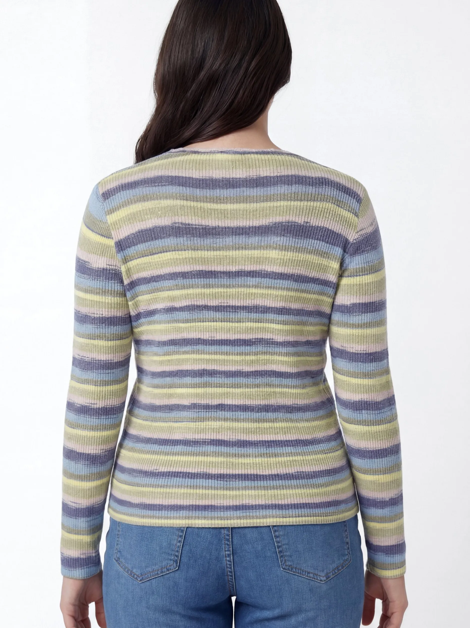Usha Damen Pullover in gelb