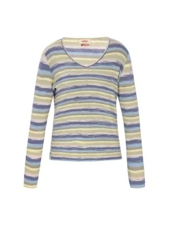 Usha Damen Pullover in gelb