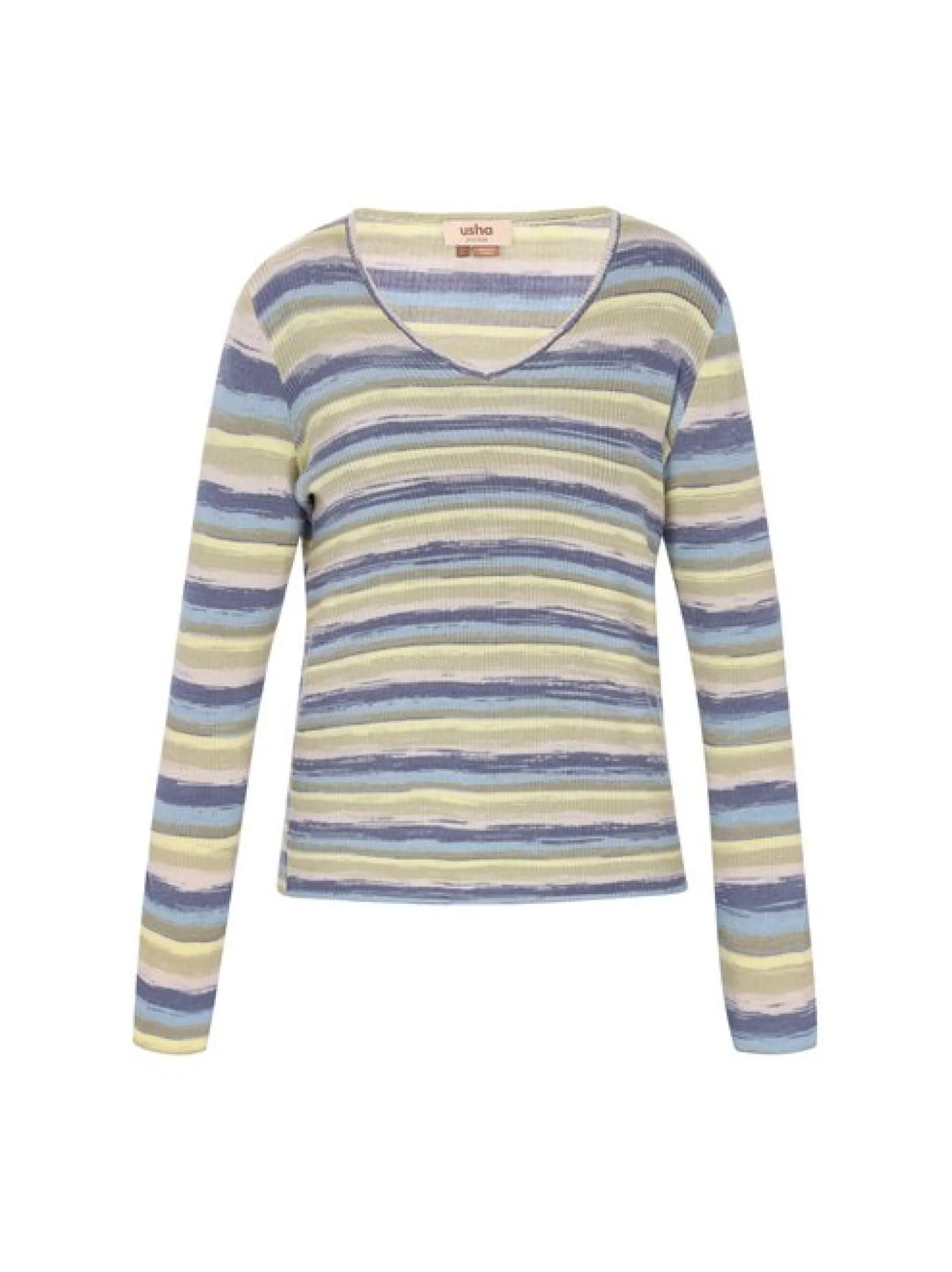 Usha Damen Pullover in gelb