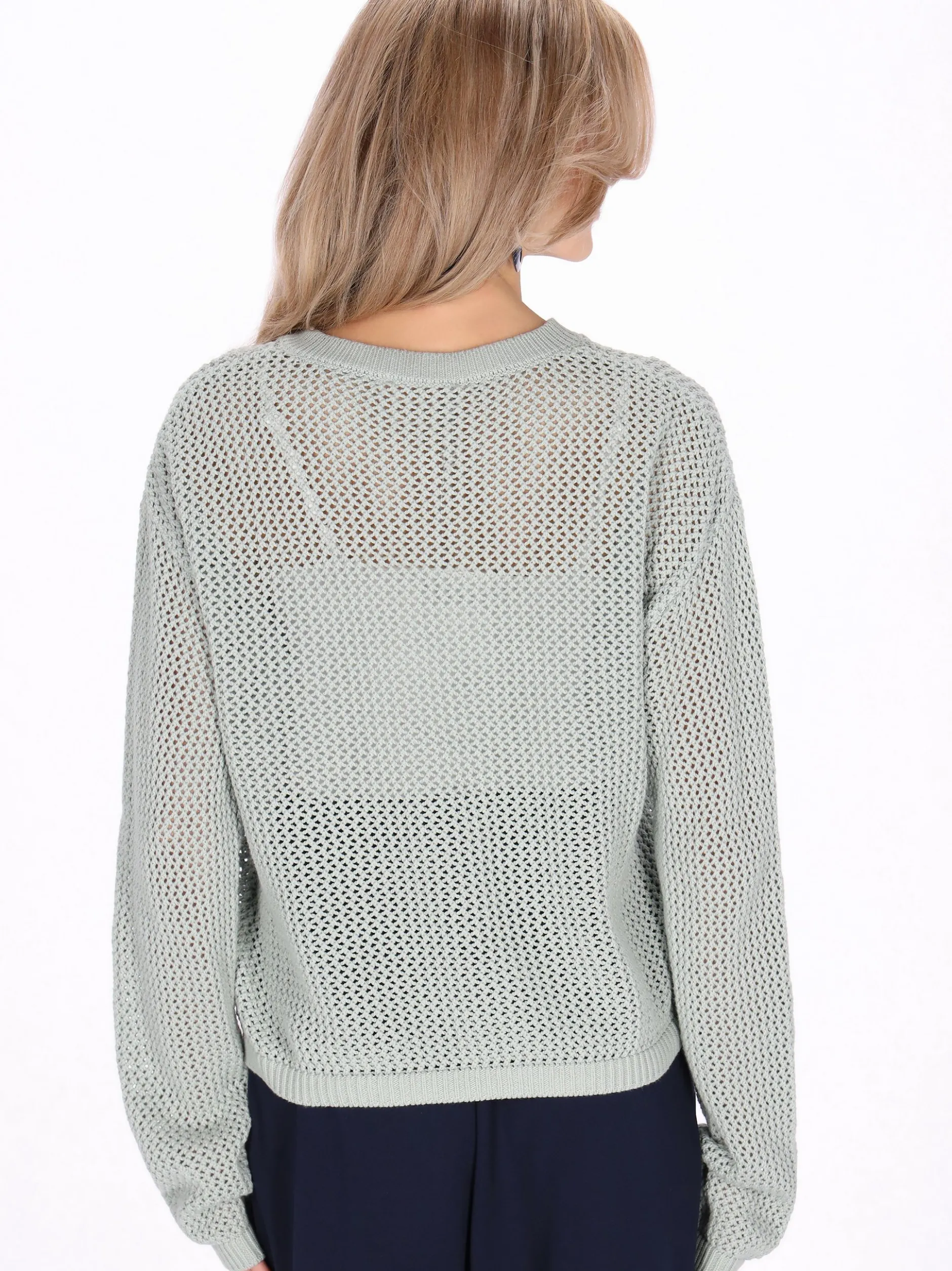 Usha Damen Pullover in grün