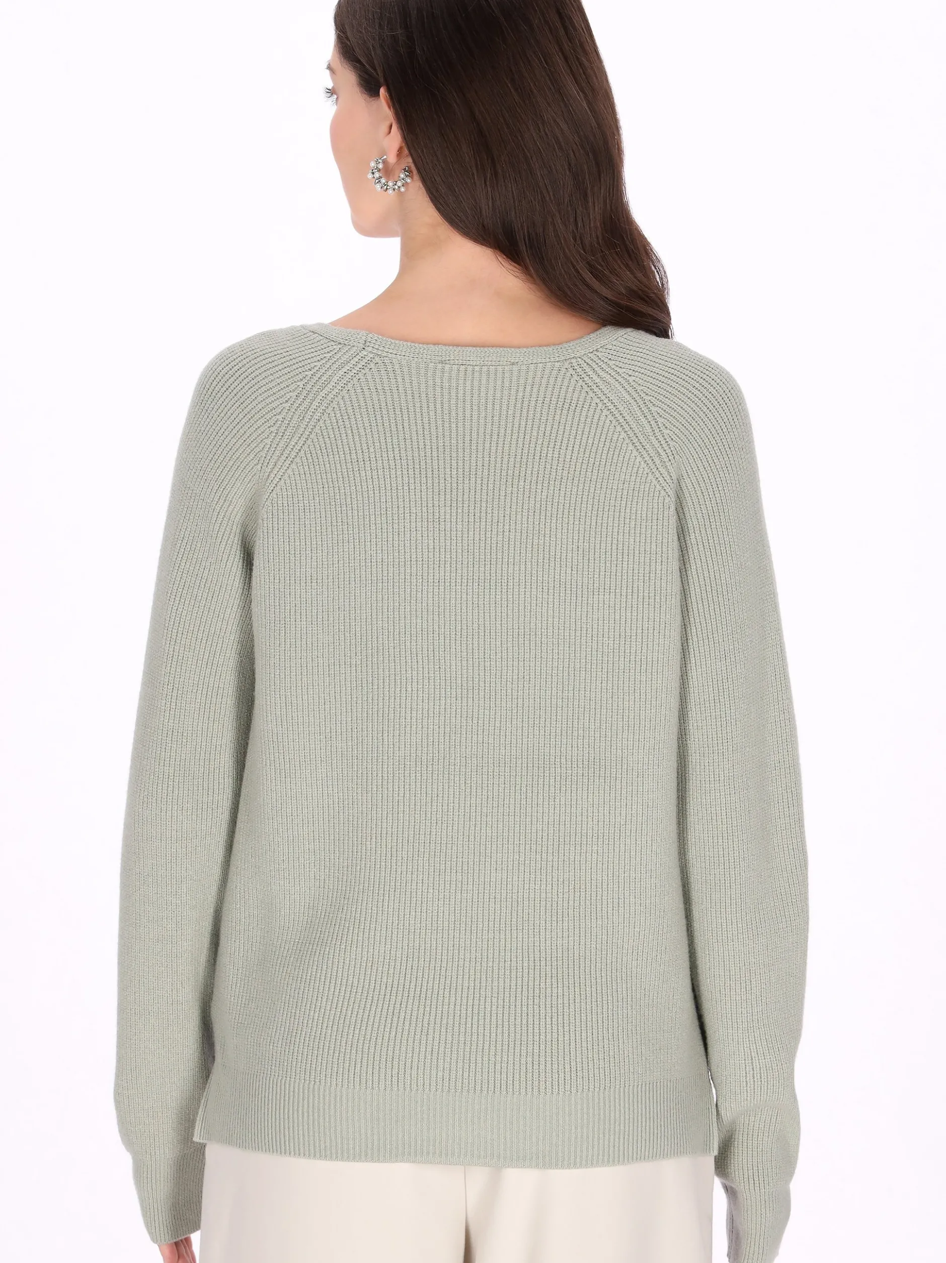Usha Damen Pullover in grün