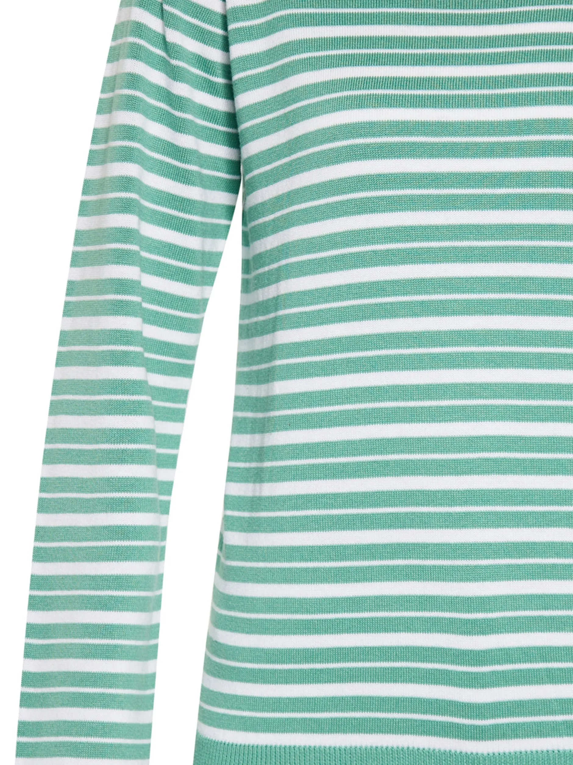 Usha Damen Pullover in grün - Ausschnitt: Rundhals