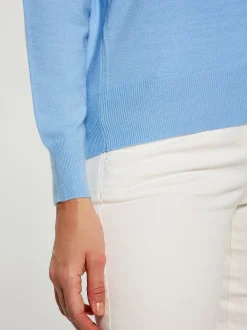 Usha Damen Pullover in hellblau