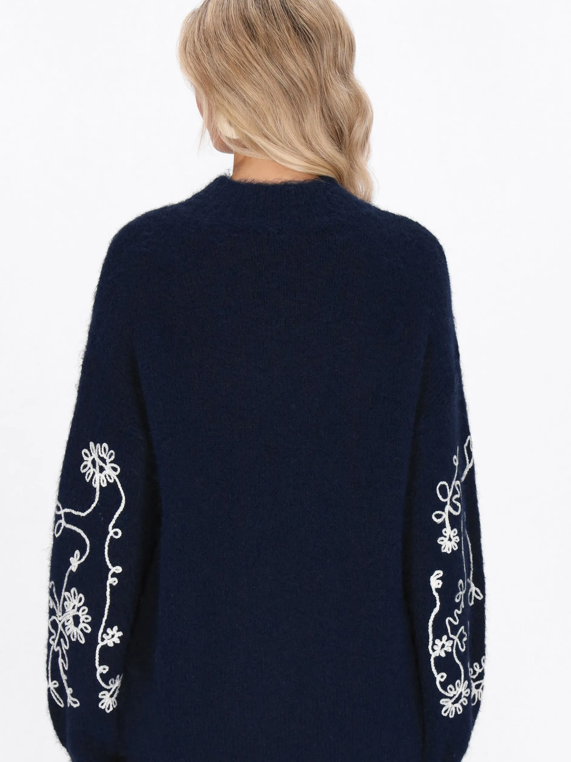 Usha Damen Pullover in marine