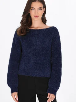 Usha Damen Pullover in marine