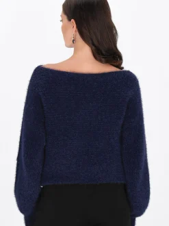 Usha Damen Pullover in marine