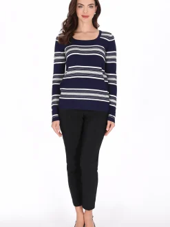 Usha Damen Pullover in marine