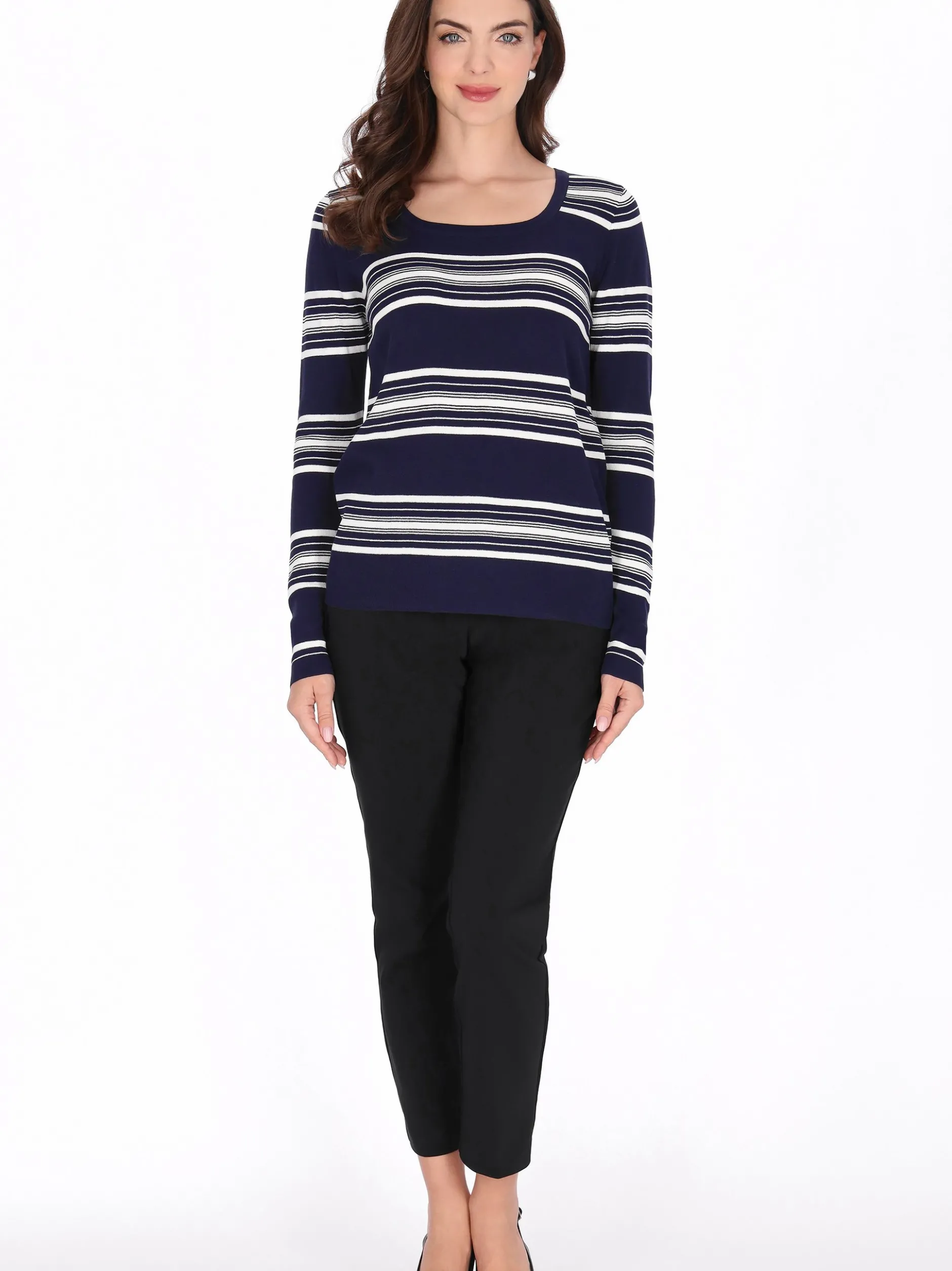 Usha Damen Pullover in marine
