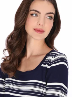 Usha Damen Pullover in marine