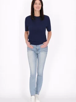Usha Damen Pullover in marine