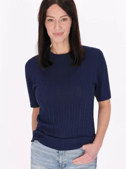 Usha Damen Pullover in marine