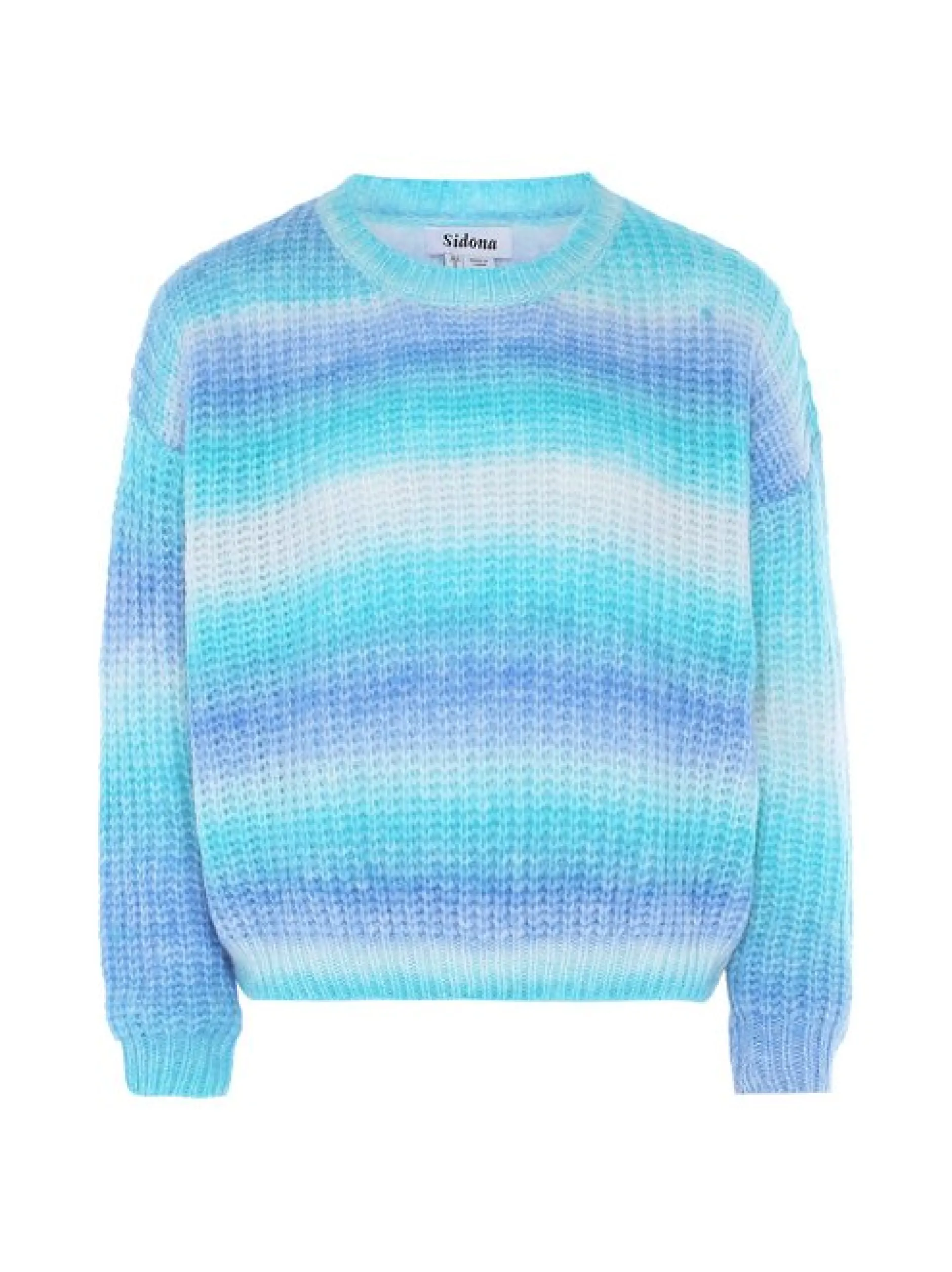 Usha Damen Pullover in mehrfarbig - Ausschnitt: Rundhals