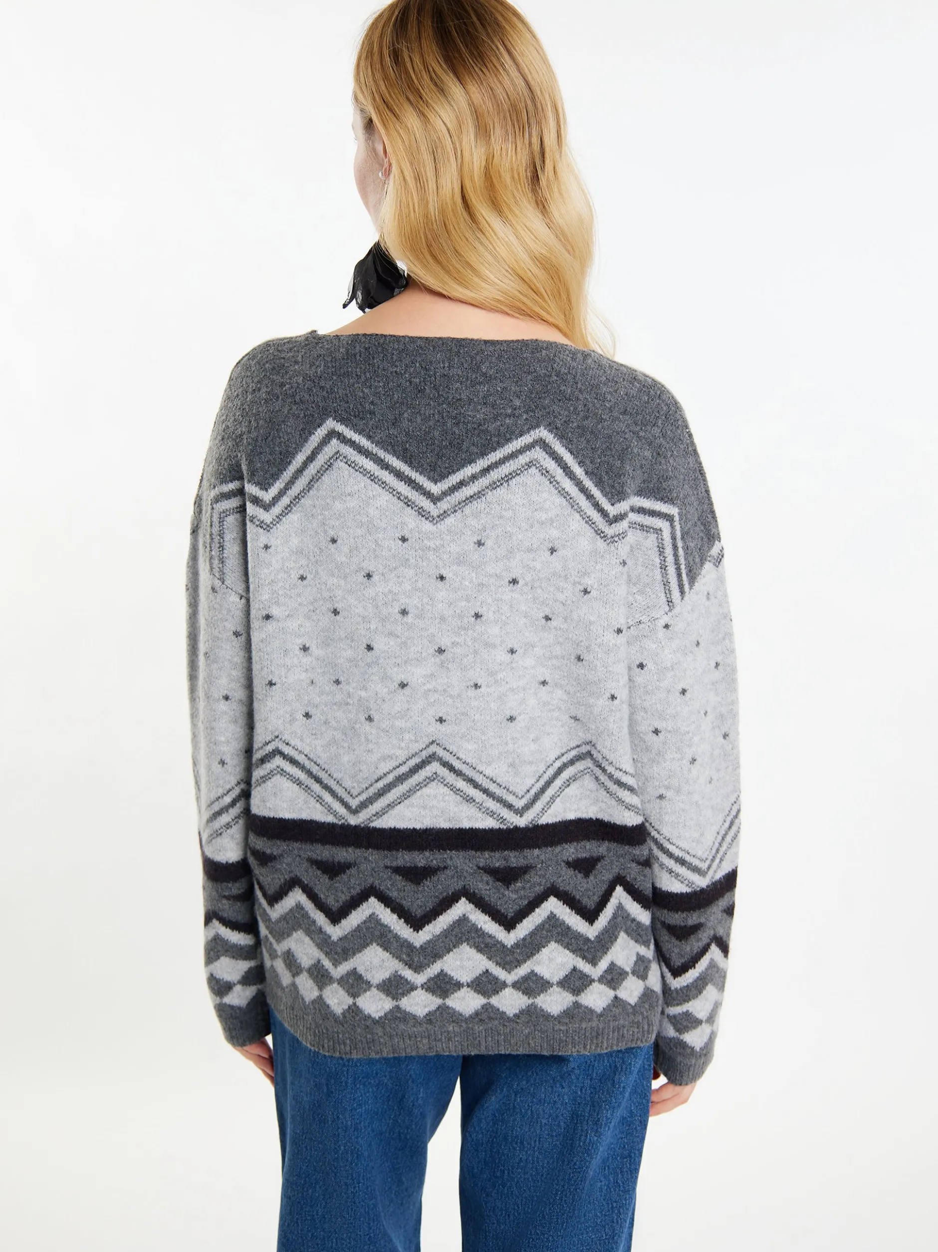 Usha Damen Pullover in mehrfarbig
