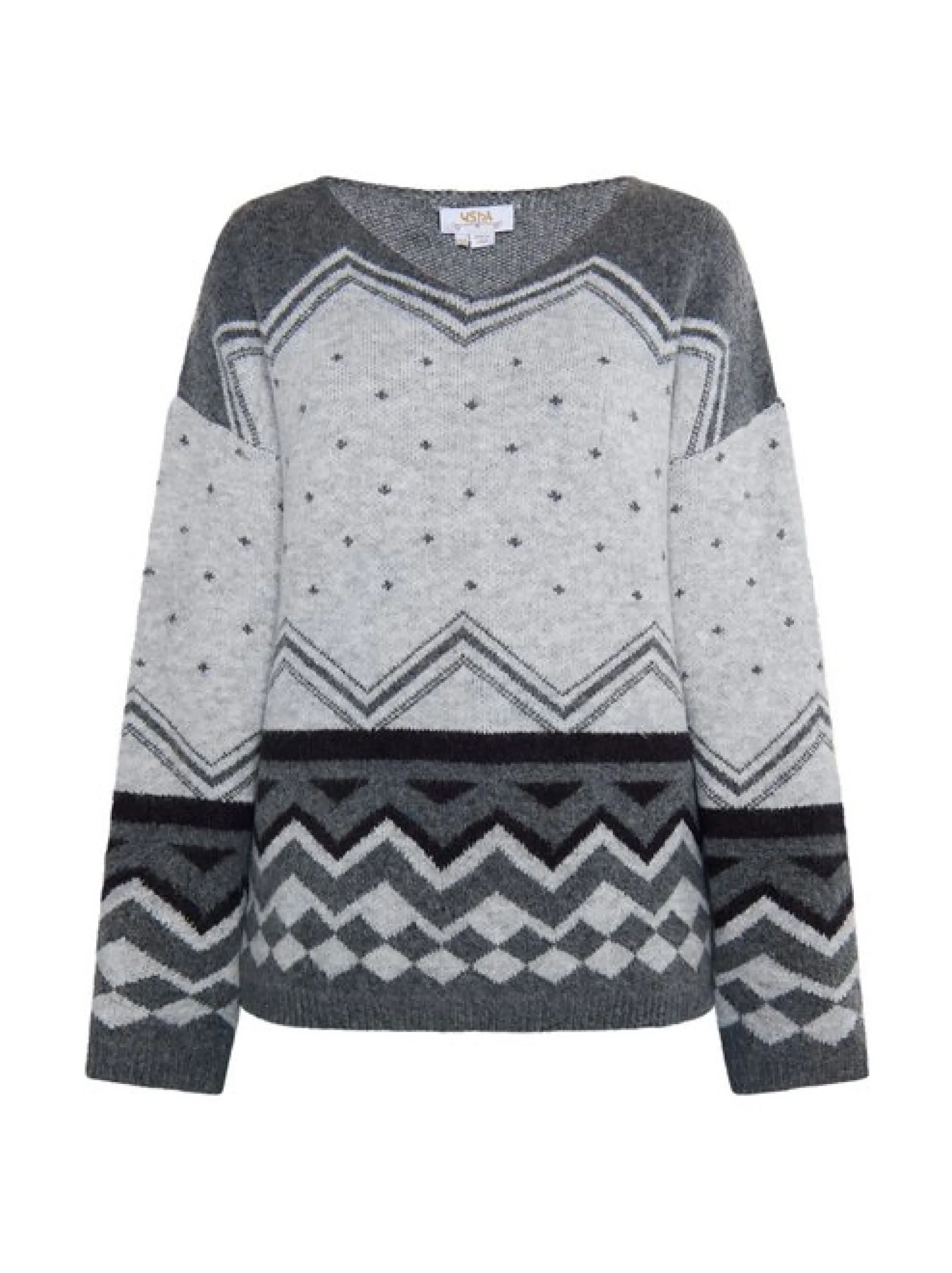 Usha Damen Pullover in mehrfarbig