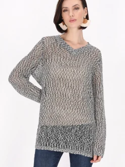 Usha Damen Pullover in mehrfarbig