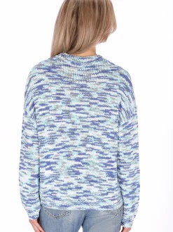 Usha Damen Pullover in mehrfarbig - Ausschnitt: Rundhals