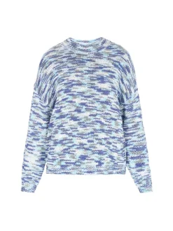 Usha Damen Pullover in mehrfarbig - Ausschnitt: Rundhals
