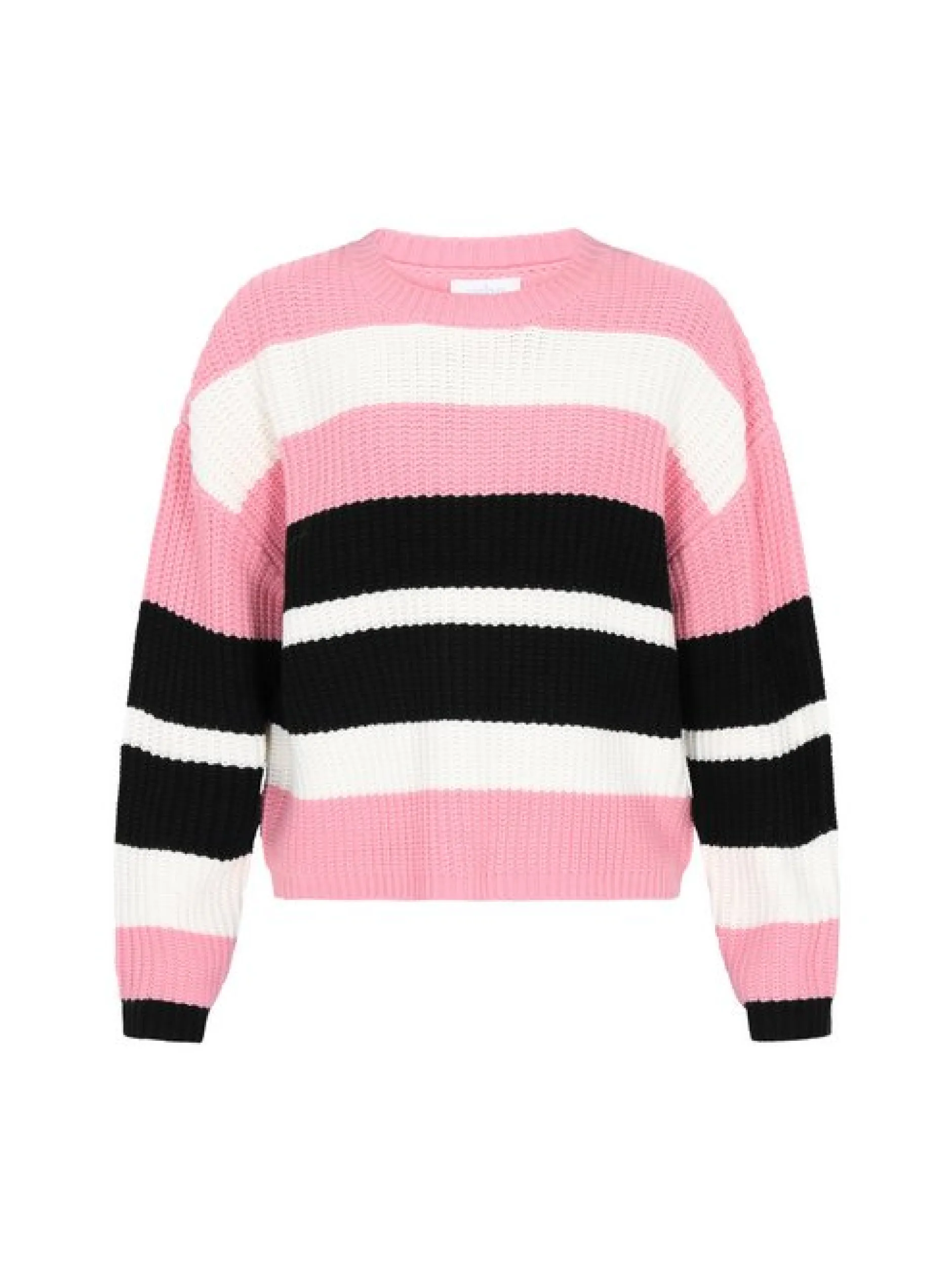 Usha Damen Pullover in mehrfarbig - Ausschnitt: Rundhals