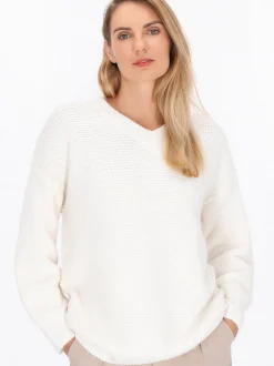 Usha Damen Pullover in melange
