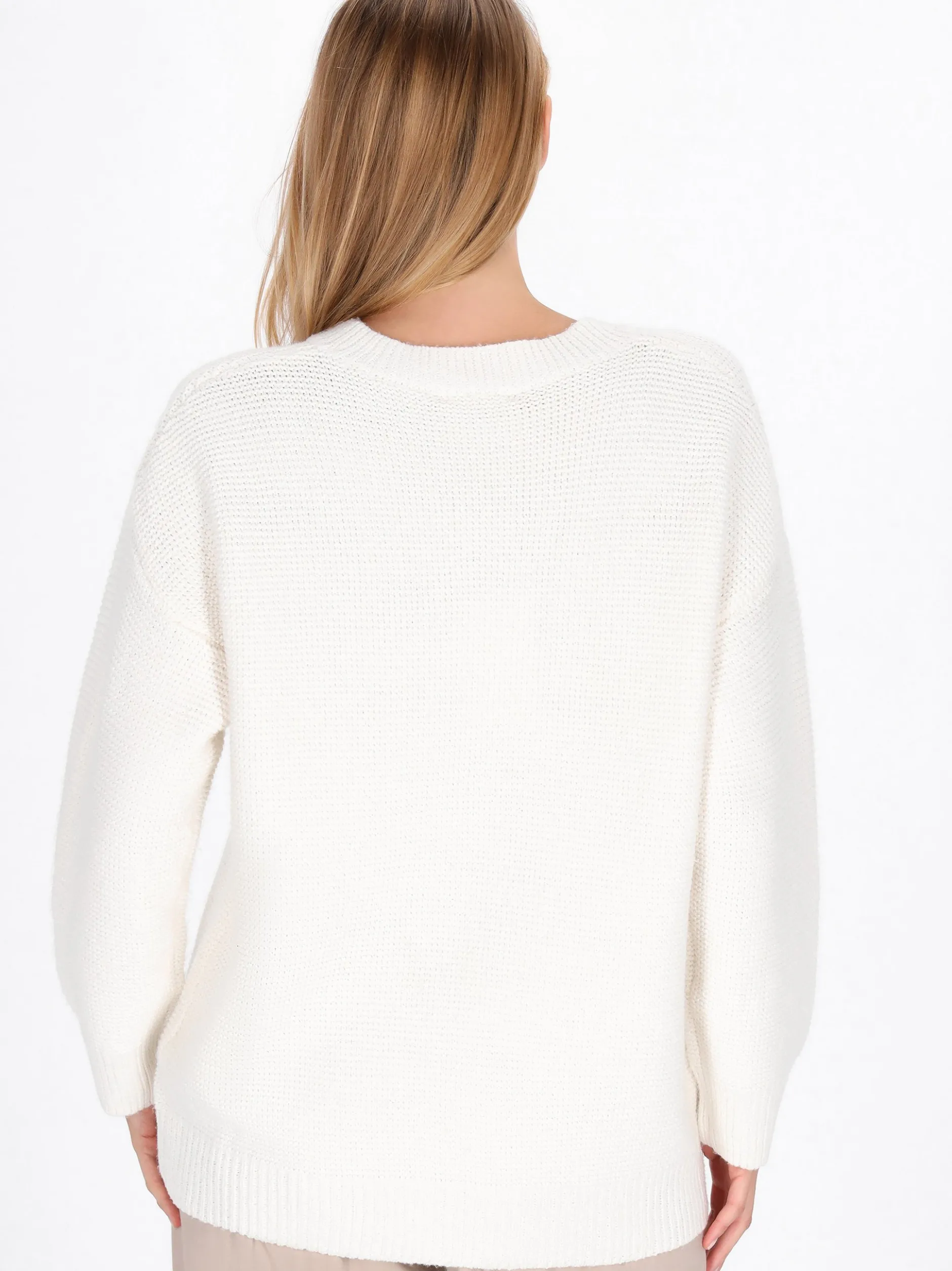 Usha Damen Pullover in melange