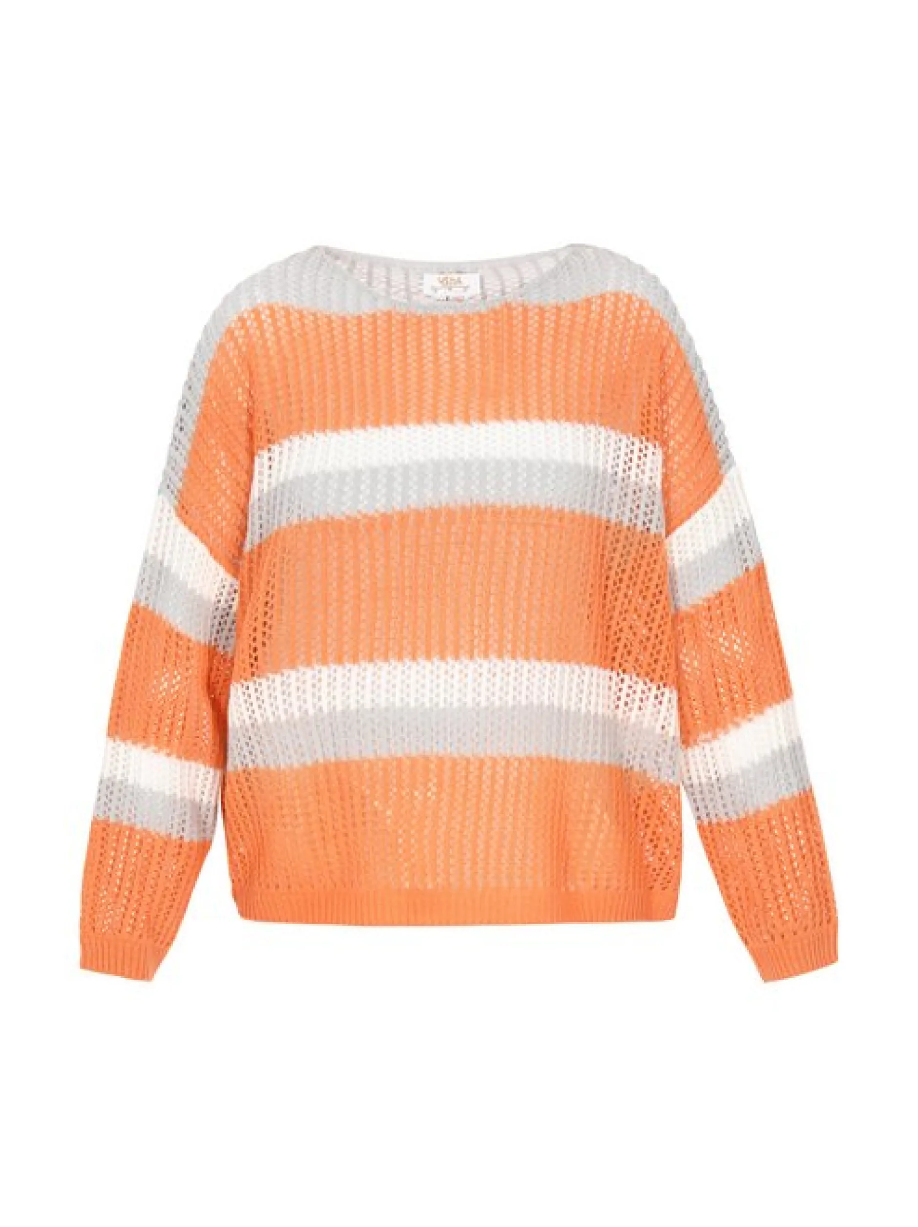 Usha Damen Pullover in orange