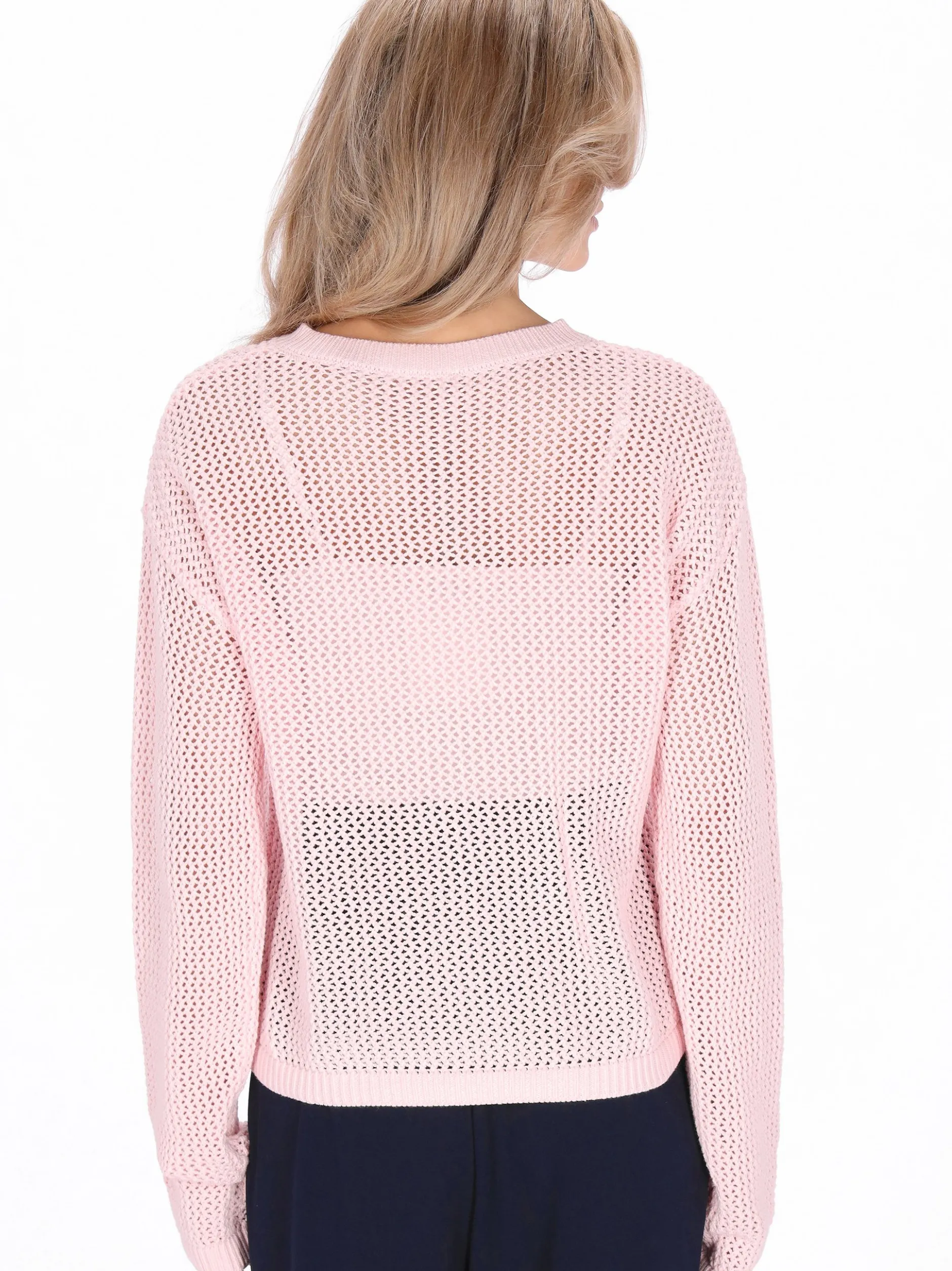 Usha Damen Pullover in rosa