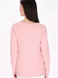 Usha Damen Pullover in rosa