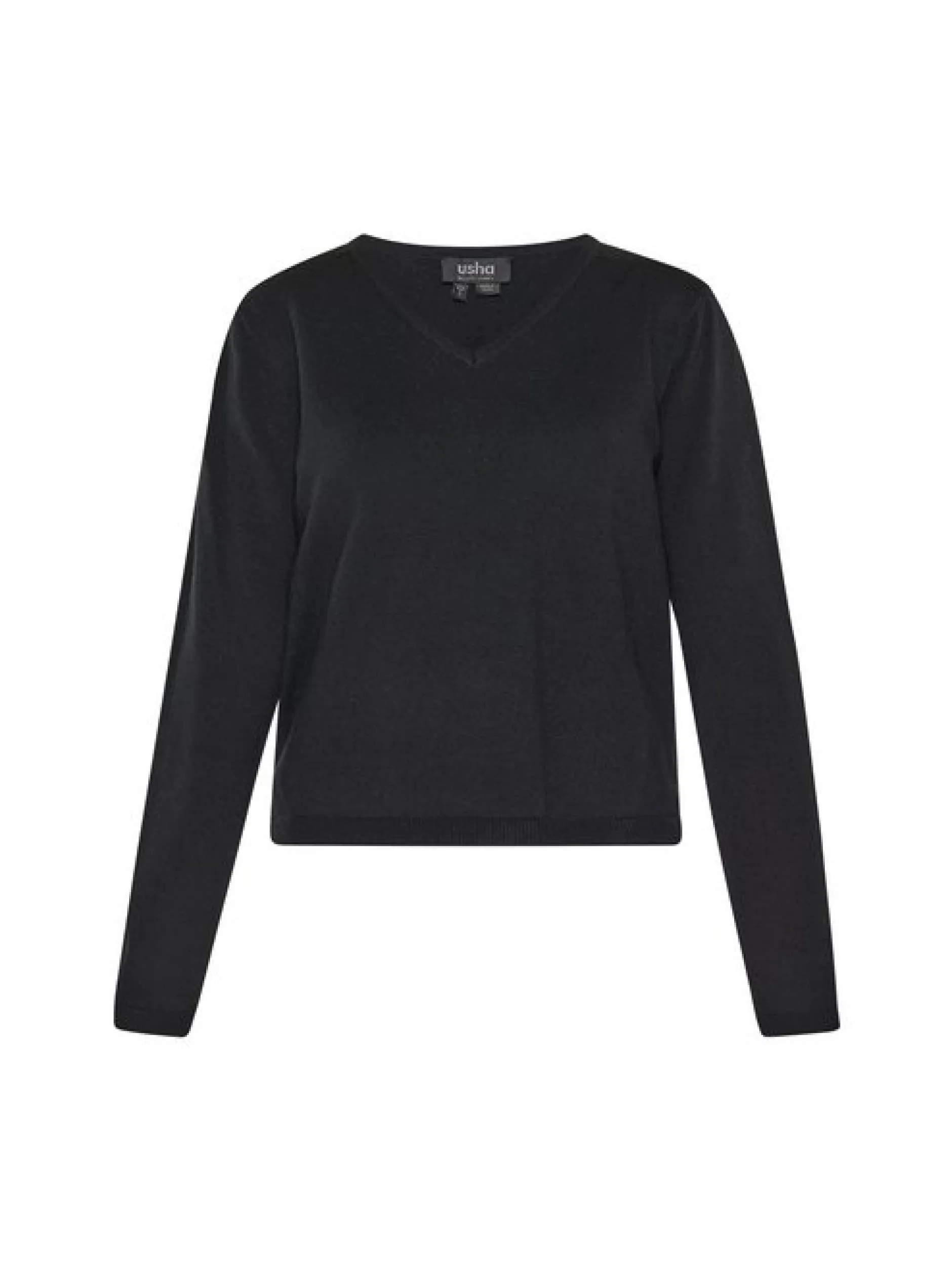 Usha Damen Pullover in schwarz