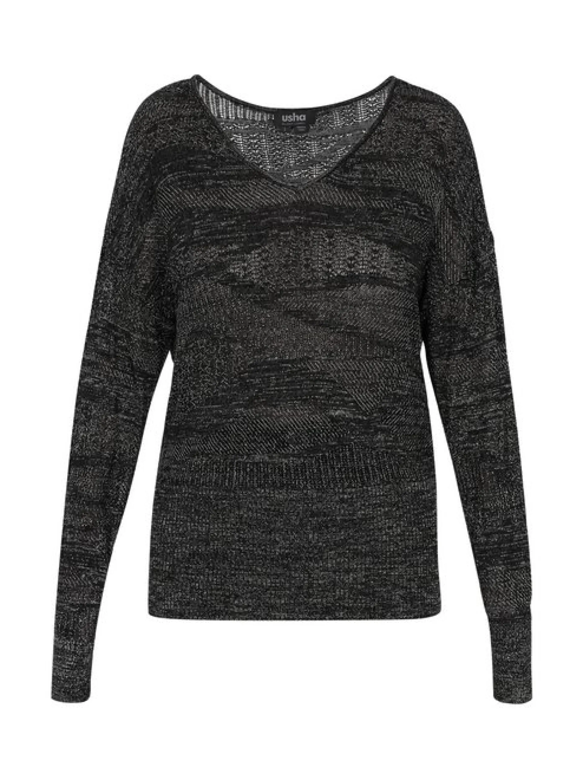 Usha Damen Pullover in schwarz