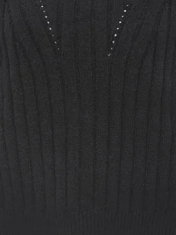 Usha Damen Pullover in schwarz - Ausschnitt: Rundhals