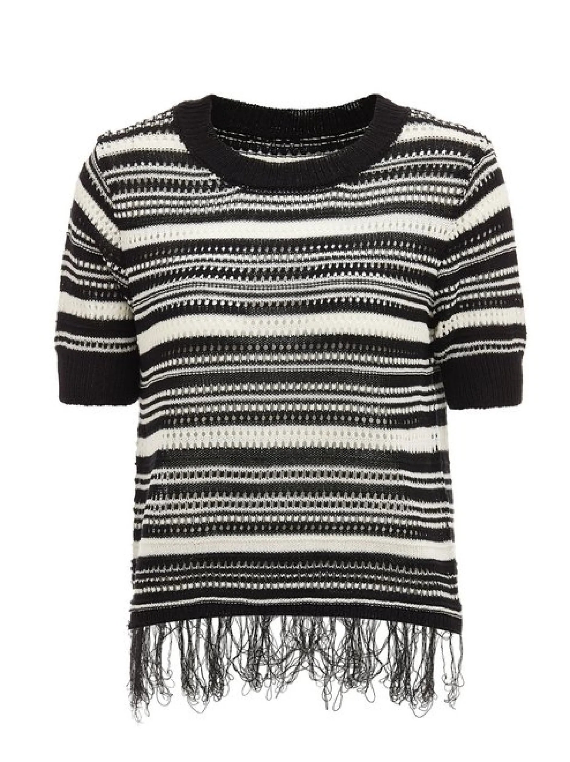 Usha Damen Pullover in schwarz - Ausschnitt: Rundhals