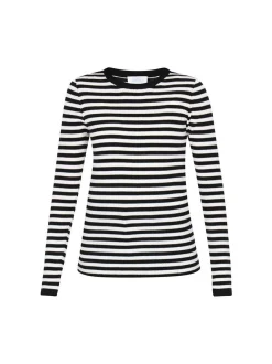Usha Damen Pullover in schwarz - Ausschnitt: Rundhals