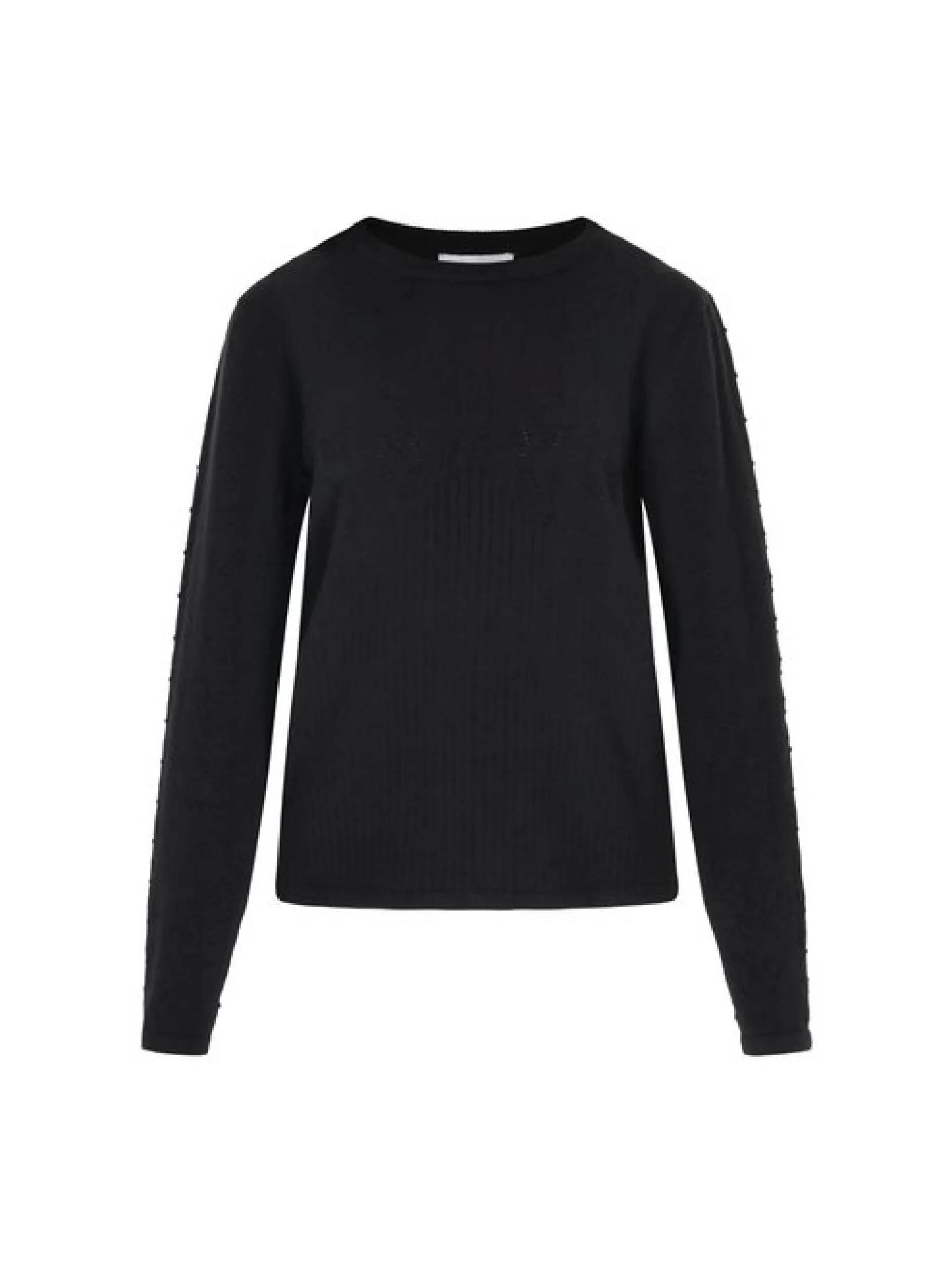 Usha Damen Pullover in schwarz - Ausschnitt: Rundhals