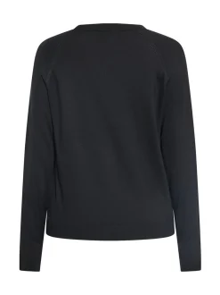 Usha Damen Pullover in schwarz - Ausschnitt: Rundhals