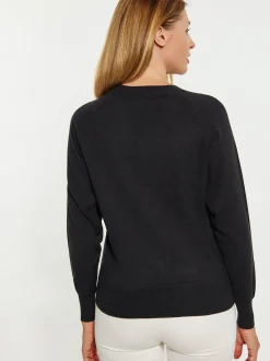 Usha Damen Pullover in schwarz