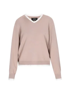 Usha Damen Pullover in taupe