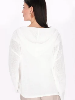Usha Damen Pullover in weiß