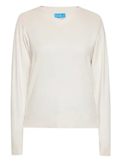 Usha Damen Pullover in weiß