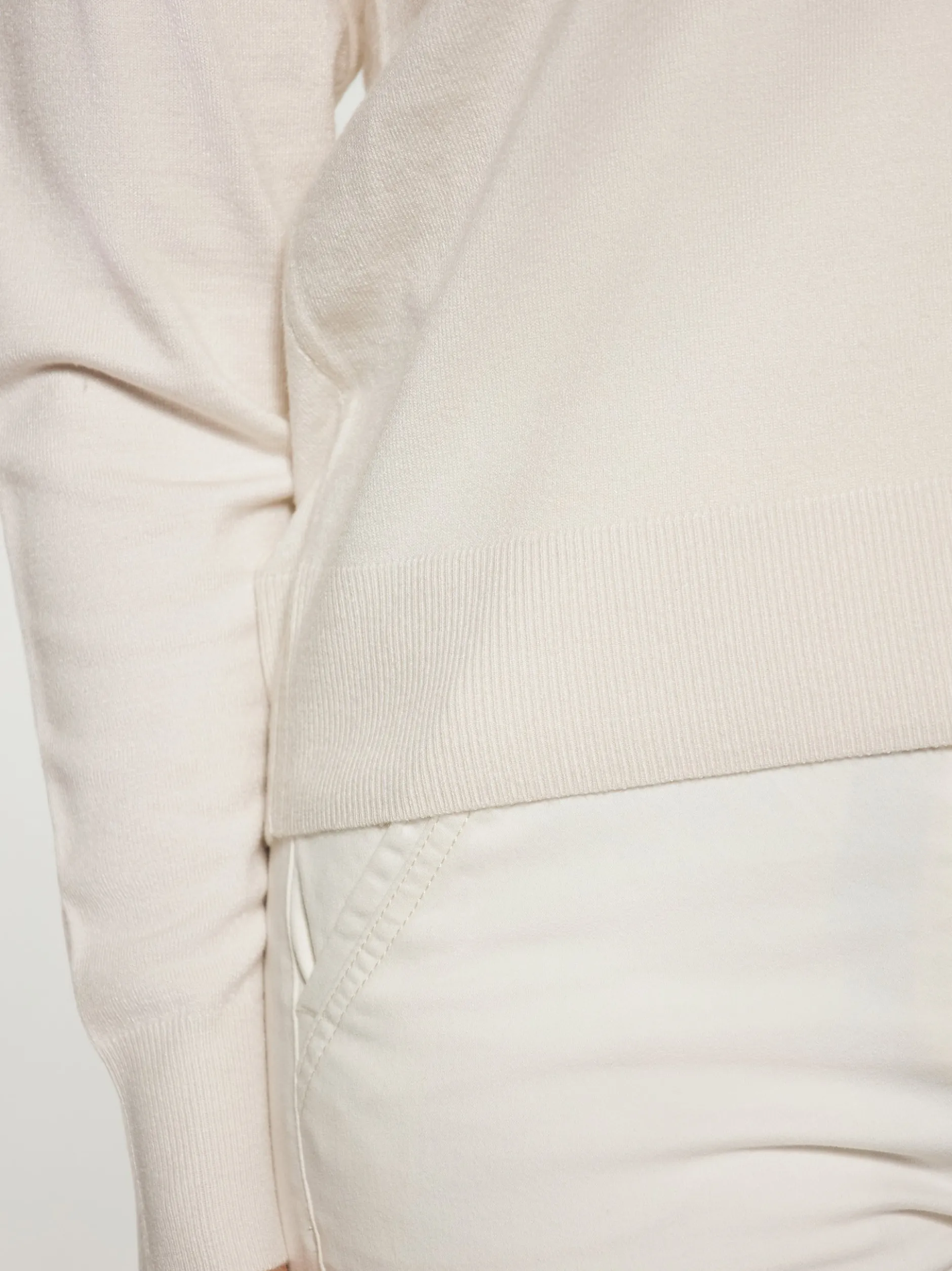 Usha Damen Pullover in weiß