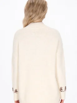 Usha Damen Pullover in weiß