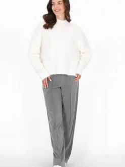 Usha Damen Pullover in weiß