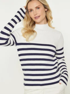 Usha Damen Pullover in weiß